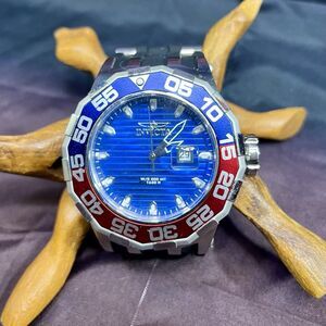 INVICTA Subaquatic Specialty Men's 51.5mm Pepsi Bezel 500M Quartz Watch 38693
